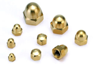 BRASS DOME NUT